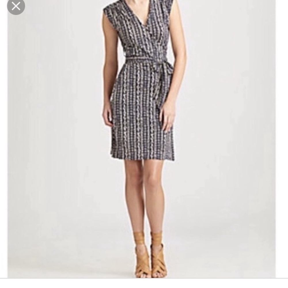 Tory Burch Lvette Silk Wrap Dress